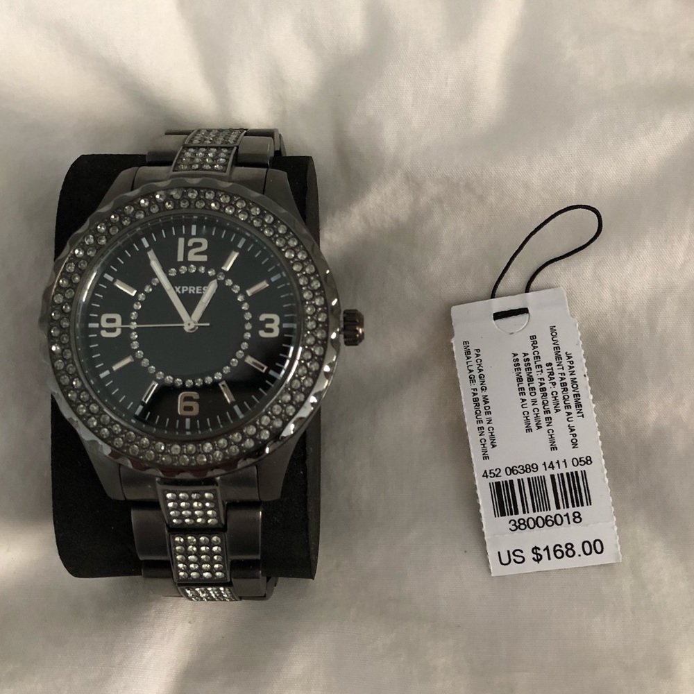 Express boyfriend style watch